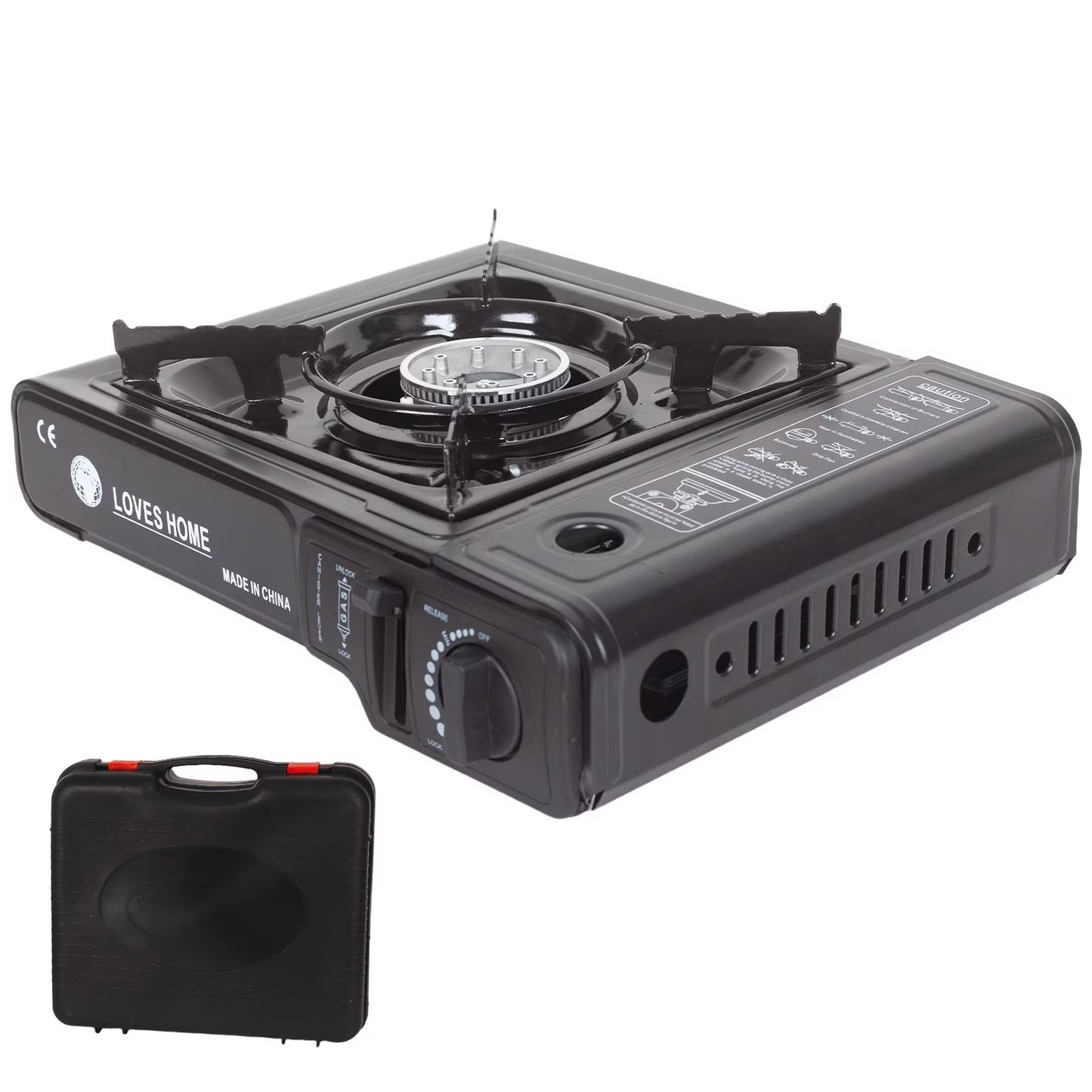 1 Burner Portable Butane Camping Stove Outdoor Gas Stove for Cooking Grill