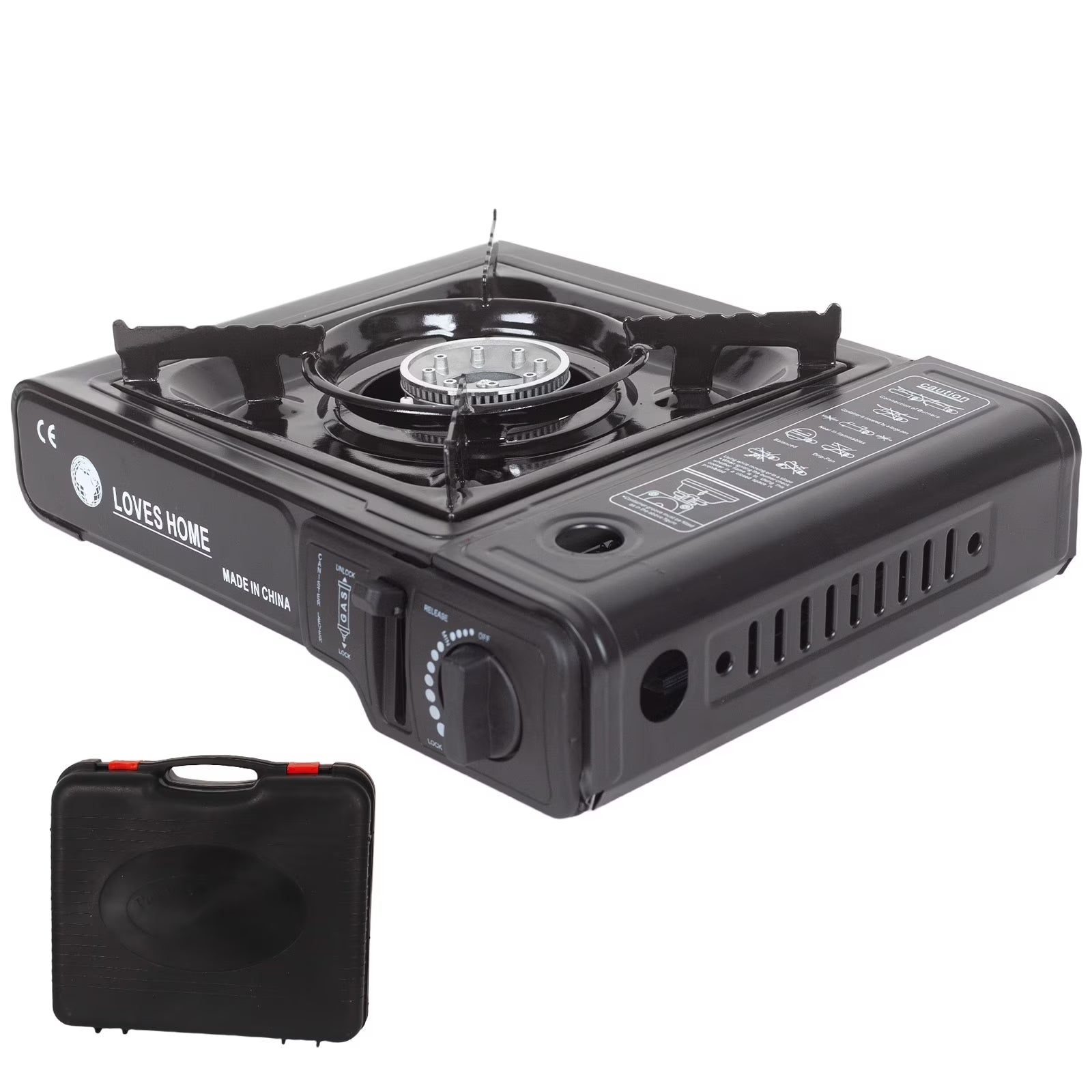 1 Burner Portable Butane Camping Stove Outdoor Gas Stove for Cooking Grill