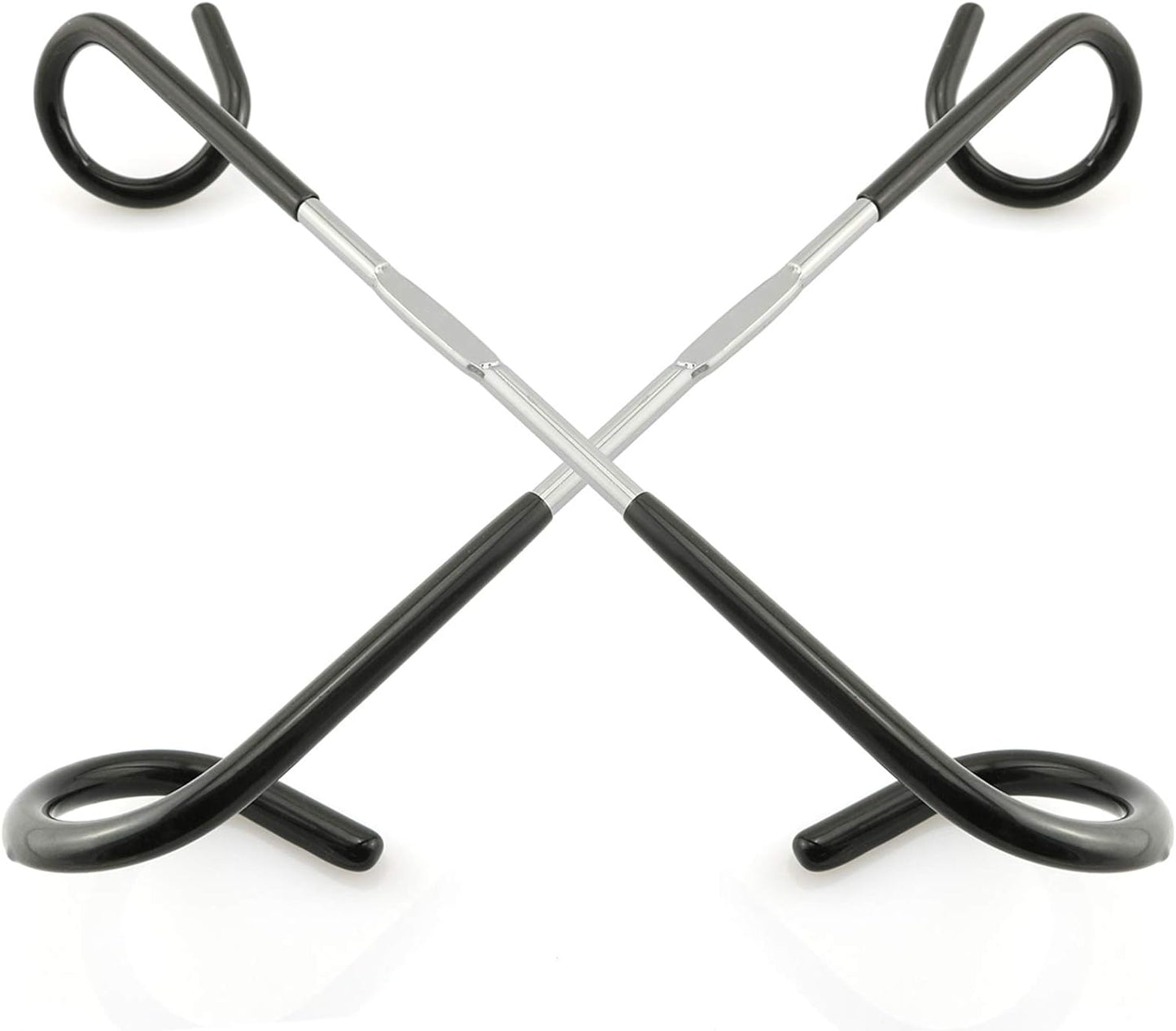 2Pcs Camping Light Hook 26Cm in Green, Outdoor Camping Equipment Tent Lamp Hanger for Camping Travelling Adventure